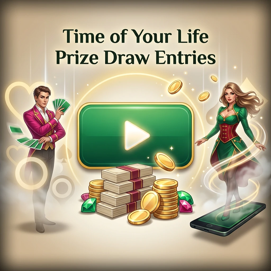 Time of Your Life Prize Draw Entries