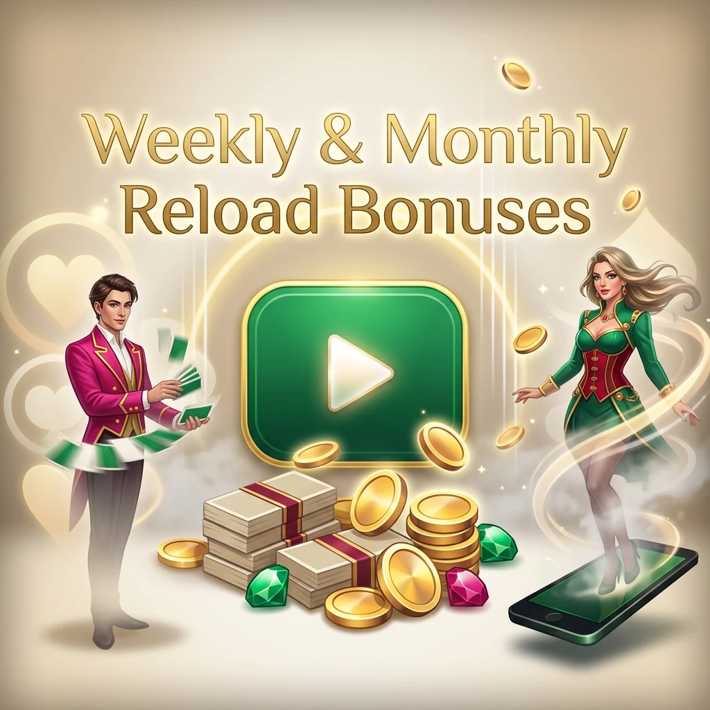 Weekly & Monthly Reload Bonuses